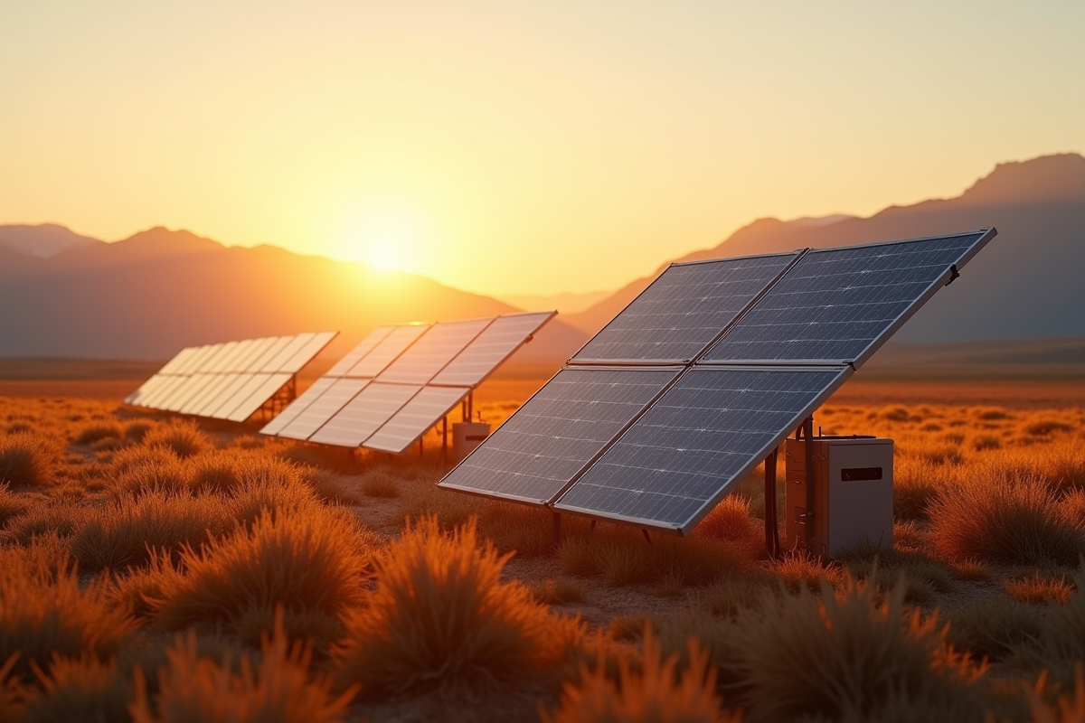 panneaux solaires