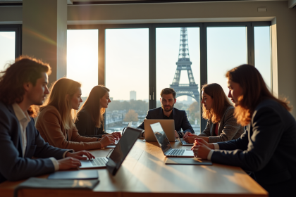 Graphique illustrant les métiers porteurs en France pour 2025
